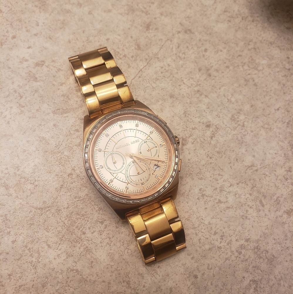 Rose Gold Michael Kors watch